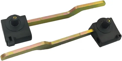Kit de reparación de palanca de bloqueo superior, 1 par RH LH, compatible con BMW E46 325Ci 330Ci M3 2000-2006 modelos convertibles solo izquierda y