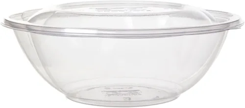 Miniatura 10 de Eco-Products - Tapas compostables para ensalada de 18 onzas, caja de 300, se adapta a recipientes redondos de 18 onzas, material PLA renovable hecho