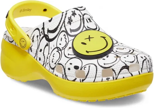 Miniatura 3 de Crocs Zappos Print Lab SmileyWorld Classic Platform Clog