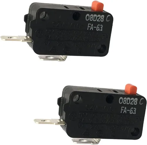LONYE 3B73362F SZM-V16-FA-63 Interruptor de puerta de microondas apto para horno microondas LG GE Samsung WB24X10047 SZM-V16-FD-63 PS3522738