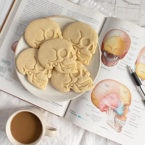 Miniatura 5 de Cortador de galletas Anatómico Cráneo Humano, 1 pieza - Bakerlogy