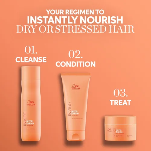 Miniatura 9 de Wella Professionals Invigo Nutri-Enrich Champú Nutrición Profunda Para Cabello Seco Y Dañado oz