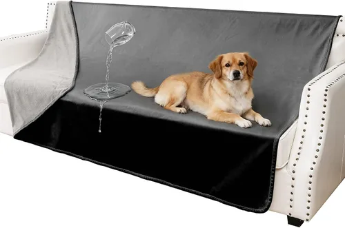 Miniatura 16 de Manta impermeable para perros pequeños, a prueba de fugas, manta reversible para sofá, cama, protector de muebles lavable a máquina, 25 x 35