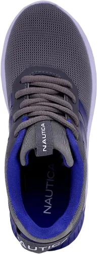 Miniatura 4 de Nautica Zapatillas de running para niños Cómodos zapatos con cordones para niños y niñas Tallas para niños grandes y pequeños - Manalapin