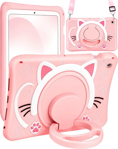 Miniatura 14 de Wazzasoft para iPad A16 Funda/Funda de 10ª Generación - Funda de Tablet de Silicona Suave para iPad 11 11 Pulgadas/10 10.9 Pulgadas Funda para Rosa