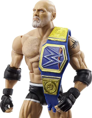 Miniatura 2 de WWE - Figuras de acción de Goldberg Ultimate Edition, figura coleccionable con accesorios, regalos para niños y coleccionistas