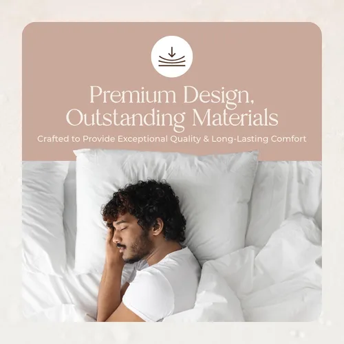 Miniatura 8 de Protector de almohada de algodón orgánico, 100% impermeable, tamaño estándar, certificado GOTS y comercio justo, 140 GSM, más grueso