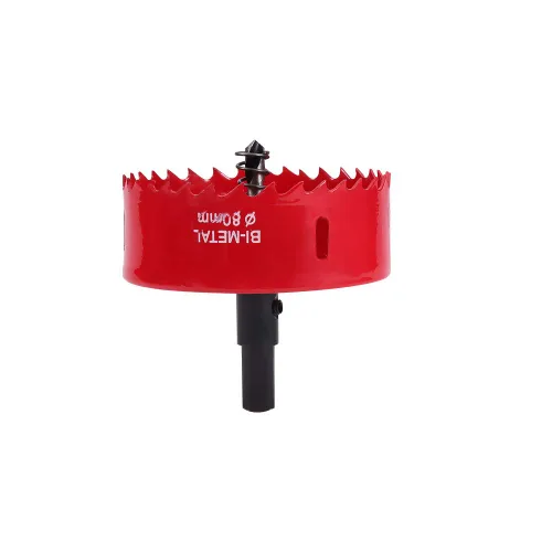 Miniatura 19 de Utoolmart Sierra de taladro bimetal profesional de acero inoxidable, 0.984 in de profundidad de apertura con mango triangular (2.953 in)