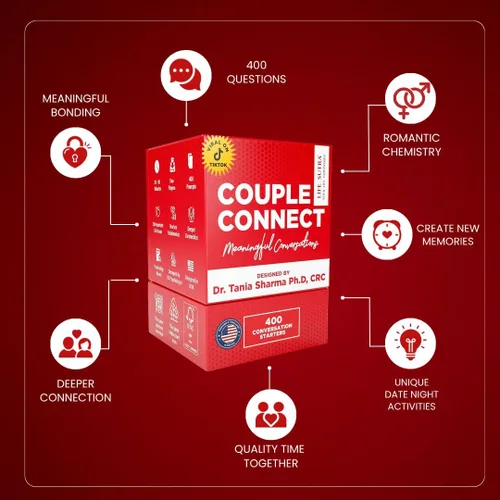 Miniatura 6 de Life Sutra Couple Connect juego para parejas, regalo para el Día de San Valentín, juego para recién casados, 150 tarjetas de conversación, diseñado