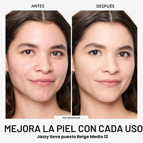 Miniatura 2 de bareMinerals Base de maquillaje original en polvo suelto SPF 15, maquillaje facial en polvo mineral limpio, cobertura transparente a completa, sin