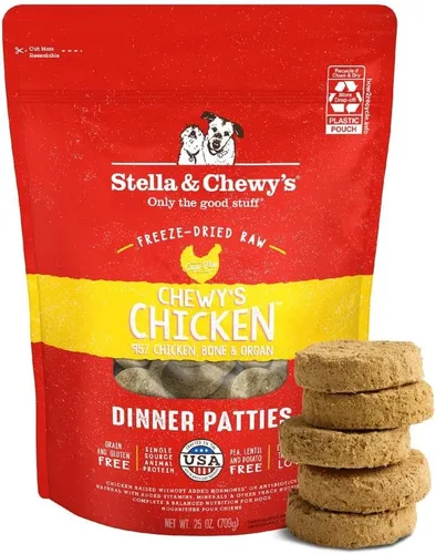 Miniatura 25 de Stella & Chewy's Empanadas crudas liofilizadas – Receta de cordero Dandy – Alimento para cachorros y perros con alto contenido de proteínas sin