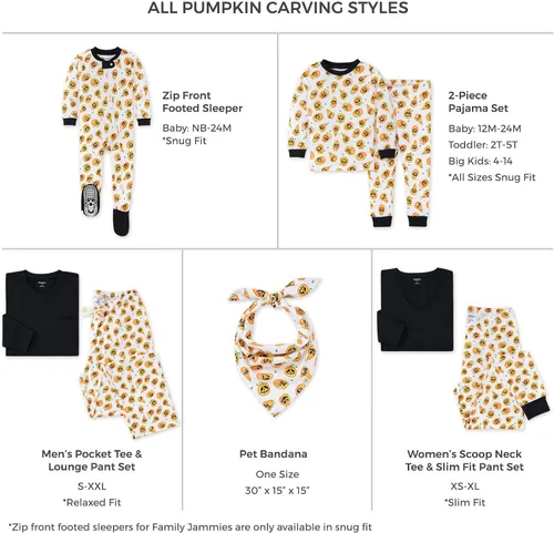 Miniatura 2 de Burt's Bees Baby Pijamas navideños de algodón orgánico a juego para toda la familia