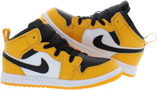 Miniatura 4 de Jordan Niño 1 Mid NegroIris Oscuro-Blanco (640735 095)