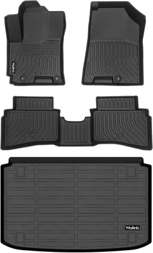 Miniatura 137 de Tapetes de piso para todo clima y forro de carga con respaldo para Chevrolet Suburban de 7 asientos 2021-2025 / GMC Yukon XL de 7 asientos
