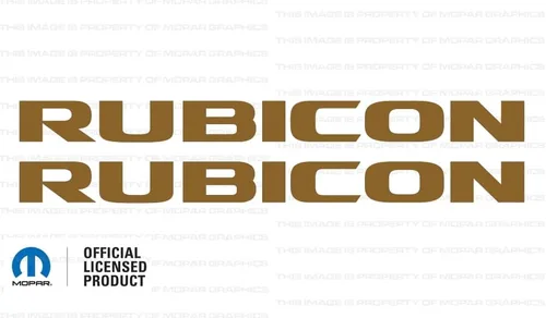 Miniatura 16 de Vinilo adhesivo gráfico del capó Rubicon/Adhesivo para calcomanías, compatible con Jeep Wrangler JK (2007-2018) Rosa bebé CSOFTPINK (Juego de 2)