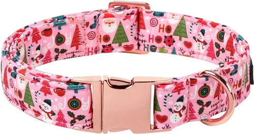 Miniatura 21 de Collar para perro Lionet Paws, cómodo y ajustable, collar lindo con hebilla de metal para perros machos y hembras, patrón de pelota de tenis, Tennis