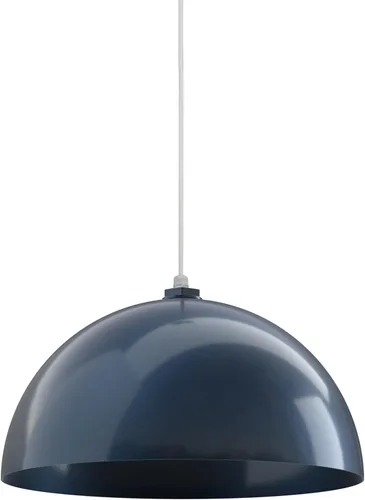 Miniatura 123 de Steel Lighting Co. Melrose - Lámpara colgante Montada en el techo Cúpula redonda de 18 pulgadas Estilo moderno contemporáneo de granja