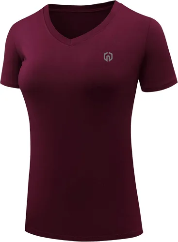 Miniatura 6 de NELEUS Paquete de 3 camisetas deportivas de compresión para mujer