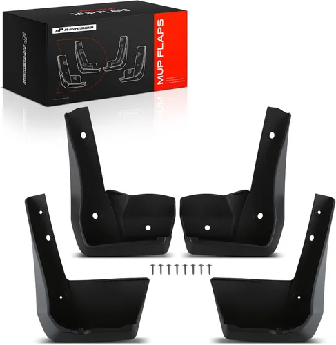 A-Premium Aletas de barro compatibles con Honda Accord 2018 2019 2020 2021 2022 Sedán, no requiere perforación, protectores de lodo con accesorios