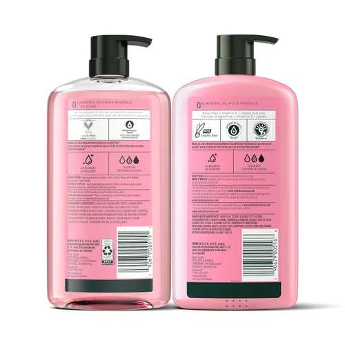Herbal Essences Rose Hips Smooth Set de champú y acondicionador, 29.2 fl oz (paquete de 2)