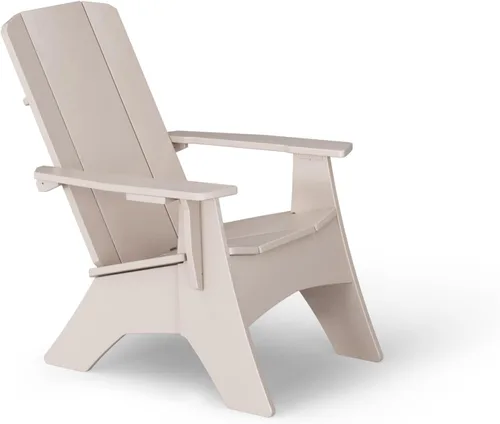 Ledge Lounger - Mainstay Adirondack - Sillas Adirondack de resina para patio, estables a los rayos UV y resistentes a la intemperie - Muebles de