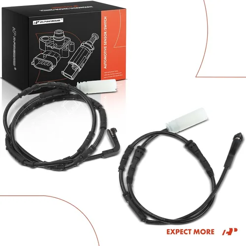 Miniatura 9 de A-Premium Sensores de desgaste de pastillas de freno de disco delanteras y traseras compatibles con BMW 325i, 325xi, 328i, 328xi, 330i, 330xi, 335i