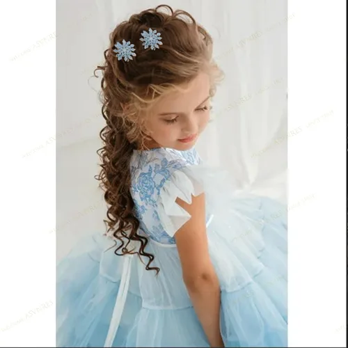 Miniatura 3 de Pinza para el pelo de copo de nieve, accesorios para el cabello de Navidad para mujer, lazo de Navidad, 4 piezas creativas y elegantes con diamantes