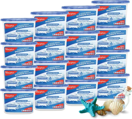Miniatura 5 de Vacplus Absorbedores de humedad, cajas absorbentes de humedad de 10.5 onzas que atraen la humedad adicional de tu baño, armario, cocina y estudio