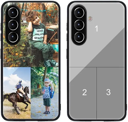 Miniatura 418 de Funda de teléfono personalizada para Samsung Galaxy S22+ / S22 Plus 5G, funda de TPU suave de vidrio templado antiarañazos personalizada con foto