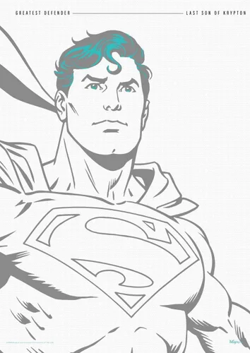 Miniatura 31 de MIGHTYPRINT DC Comics - Liga de la Justicia - Volumen #2 - Cosmos - Arte de portada variante de cómic - Arte de pared duradero de 17 x 24 pulgadas