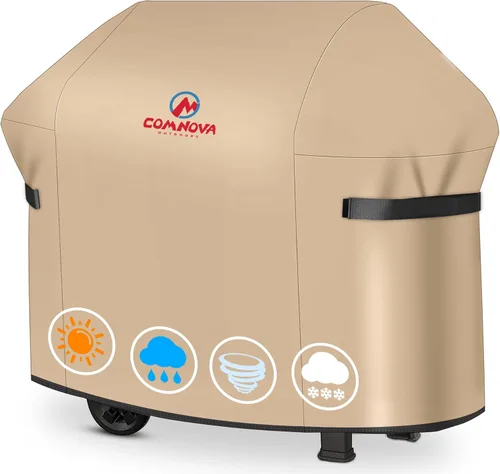 Miniatura 15 de Comnova Cubierta para Parrilla de 30 Pulgadas - 7105 Cubiertas de BBQ para Parrilla de Gas Weber Spirit 210 Resistente e Impermeable, Cubierta