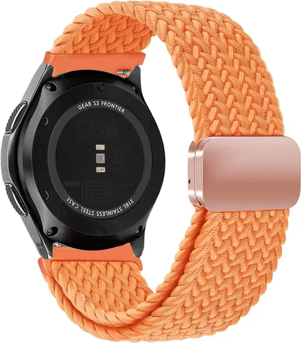 Miniatura 13 de Correa de nailon compatible con Samsung Galaxy Watch 7/6/5/4/FE 1.732 in 1.575 in/Galaxy Watch 5 Pro 1.772 in/Watch 4/6 Classic 1.850 in 1.811 in