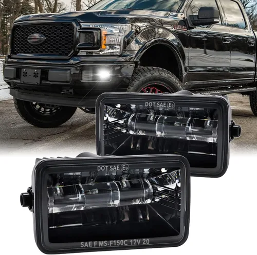 Z-OFFROAD Kit de montaje de luces antiniebla LED aprobadas por DOT para Ford F150 2015-2020, kit de montaje de lámpara de conducción de parachoques