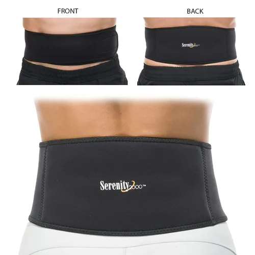 Miniatura 4 de SERENITY2000 - Envoltura magnética de terapia para espalda baja - Soporte lumbar ajustable para ciática y alivio del dolor - 16 x 1100 imanes Gauss