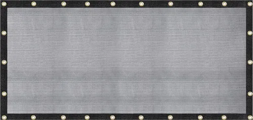 Miniatura 12 de Lona de punto de malla color negro con ojales, 60-70% de sombra, Negro