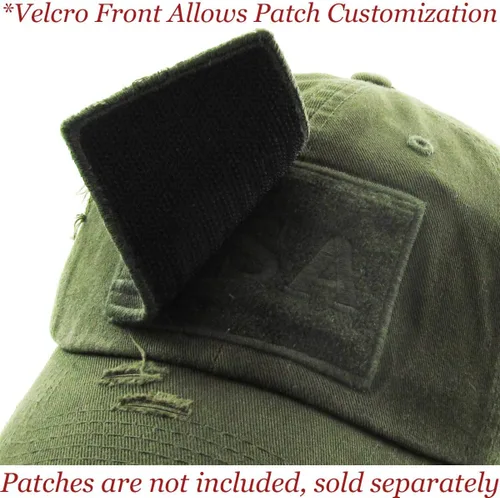 Miniatura 216 de KBETHOS Tactical Operator Collection USA Fishing Mesh Ballcap Flag Patch America Outdoors Trucker Baseball Cap