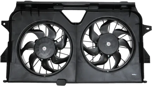 Miniatura 127 de TRQ Conjunto de ventilador de refrigeración dual del radiador compatible con Toyota Highlander 2008-2013 TO3115155