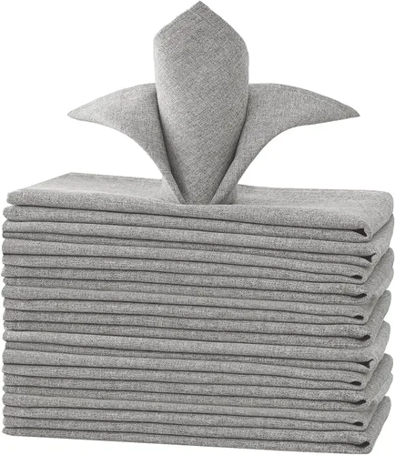 Miniatura 21 de H.VERSAILTEX Mantel de Lino Texturizado 60 x 84 pulgadas Impermeable Mantel Decorativo Antiderrames con Aspecto de Lino para Mesa de Fiesta Tela