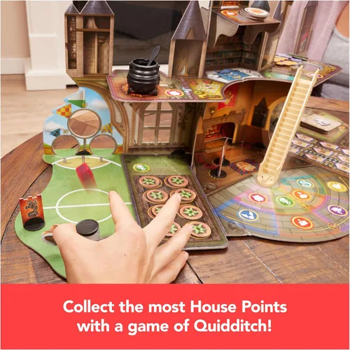 Miniatura 4 de Wizarding World Hogwarts Magical Mayhem 3D Juego de mesa Juego de Harry Potter para familias, adultos y niños a partir de 8 años
