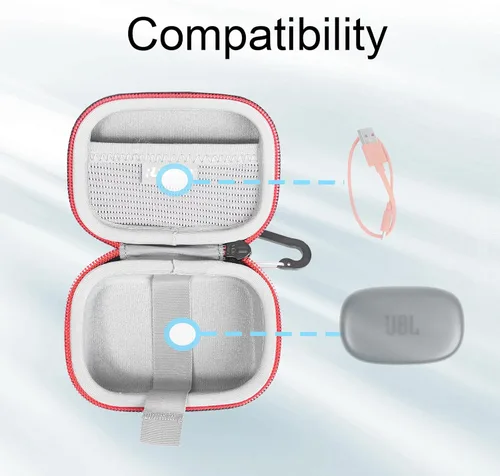 Miniatura 4 de RLSOCO Funda para JBL Endurance Peak 3 a prueba de polvo y agua (IP68) auriculares activos inalámbricos (sólo funda)