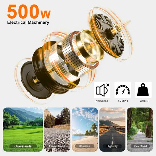 Miniatura 4 de Sillas de ruedas eléctricas para adultos ligeras y plegables, alcance de 20 millas más largo, todas las sillas de ruedas motorizadas portátiles