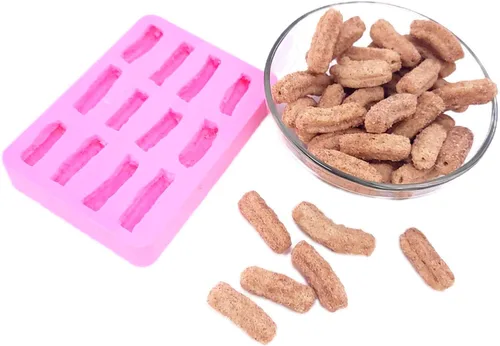 Miniatura 8 de Anillos de frutas molde de silicona 8 cavidades cereal bucles NC107