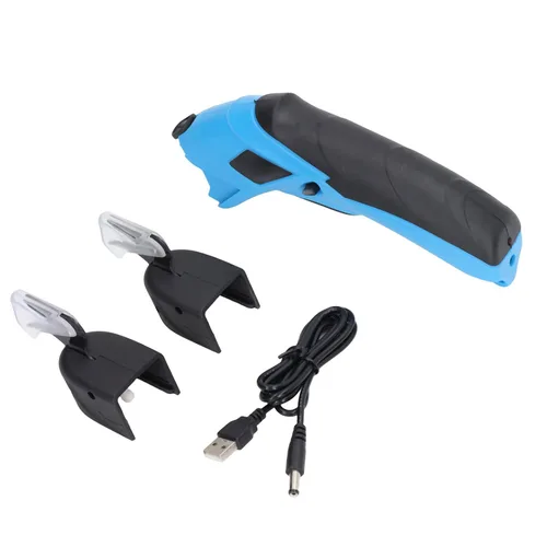 Miniatura 2 de Tijeras eléctricas Tijeras eléctricas de tela, tijeras eléctricas inalámbricas, tijeras recargables para cortar tela, cuero, alfombras y cartón