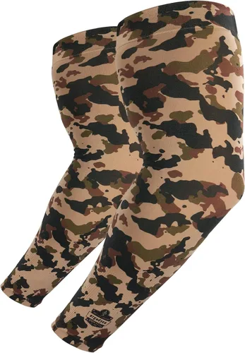 Ergodyne Par de mangas de protección solar unisex para adultos Camuflaje