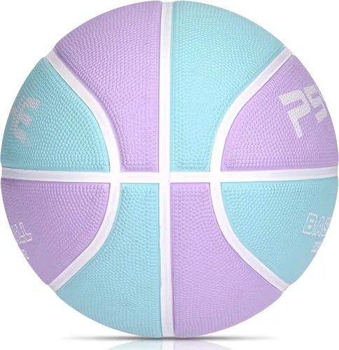 Miniatura 3 de Baloncesto para niños y jóvenes, tamaño 4/5 (25.5/27.5 pulgadas), baloncesto de goma de alta calidad para niños y niñas, juegos de piscina