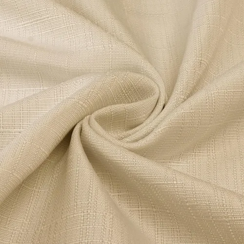 Miniatura 8 de Diraysid Cortinas 100% opacas de lino beige para dormitorio, con ojales, aislamiento térmico, cortinas de oscurecimiento de habitación