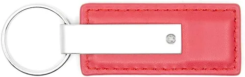 Miniatura 2 de Au-TOMOTIVE GOLD, INC. Honda Civic - Llavero de cuero rojo para automóvil, con licencia oficial, Rojo
