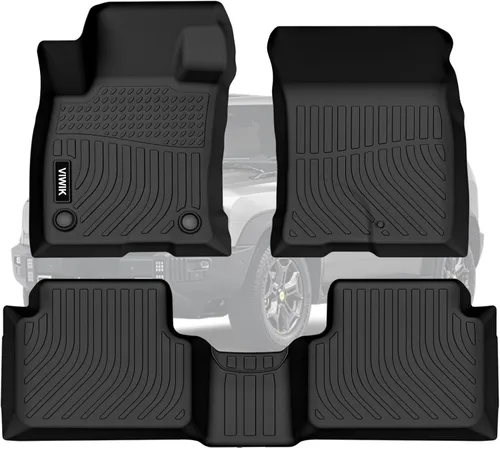 Miniatura 25 de Tapetes VIWIK para Ford Maverick Fuel 2025-2022, forros de piso 3D antideslizantes, tapetes impermeables de TPE para automóvil, protección de ajuste