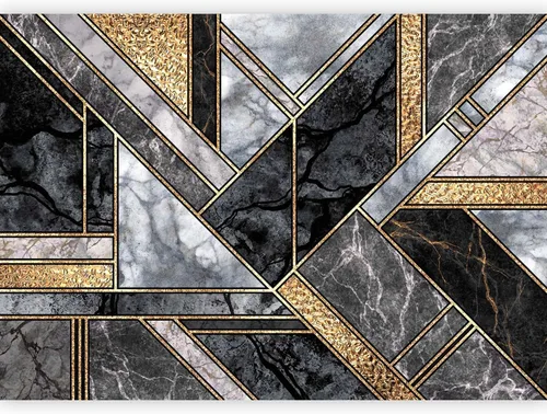 Miniatura 10 de artgeist Mural de pared prémium con diseño de mármol, 79 x 55 pulgadas, papel tapiz no tejido, decoración de pared de vellón, impresión fotográfica