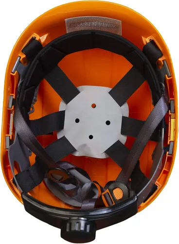 Miniatura 4 de PPE by JORESTECH - Casco de ABS para trabajar en altura y rescate con trinquete ajustable de suspensión de 6 puntos con certificación ANSI Z89.1-14